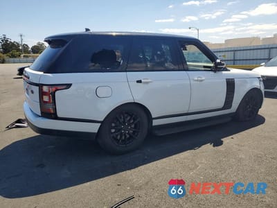 Trzecie zdjęcie samochodu z tyłu: 2016 LAND ROVER RANGE ROVER HSE VIN:SALGS2PF6GA288411 - miniatura