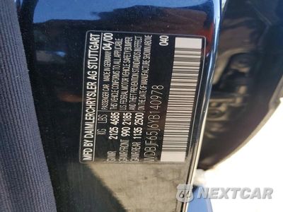 Zdjęcie 12 z 12 samochodu: 2000 MERCEDES-BENZ E 320 VIN:WDBJF65J6YB140978 - miniatura