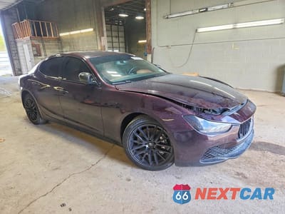 Czwarte zdjęcie samochodu z boku: 2014 MASERATI GHIBLI S VIN:ZAM57RTAXE1081399 - miniatura