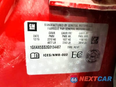 Zdjęcie 13 z 13 samochodu: 2016 CADILLAC CTS LUXURY COLLECTION VIN:1G6AX5SS2G0134467 - miniatura