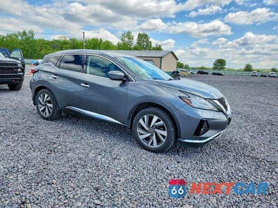 Czwarte zdjęcie samochodu z boku: 2019 NISSAN MURANO SL VIN:5N1AZ2MS5KN113932 - miniatura