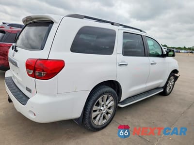 Trzecie zdjęcie samochodu z tyłu: 2010 TOYOTA SEQUOIA LIMITED VIN:5TDKY5G14AS026564 - miniatura