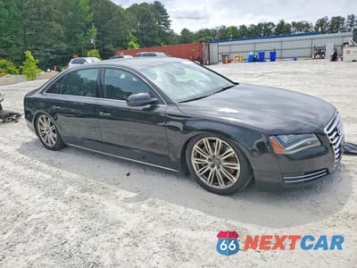 Czwarte zdjęcie samochodu z boku: 2013 AUDI A8 L QUATTRO VIN:WAUR2AFD6DN011236 - miniatura