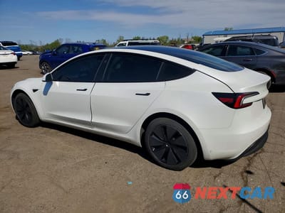 Drugie zdjęcie samochodu z przodu: 2025 TESLA MODEL 3 VIN:5YJ3E1EAXSF046462 - miniatura