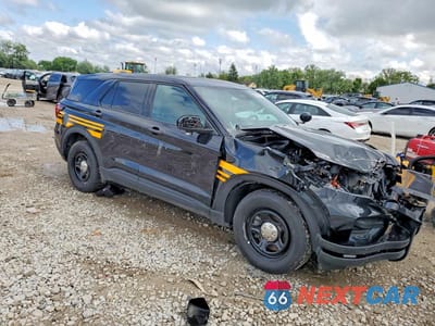 Czwarte zdjęcie samochodu z boku: 2025 FORD EXPLORER POLICE INTERCEPTOR VIN:1FM5K8AWXSGA56048 - miniatura