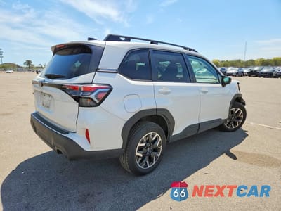Trzecie zdjęcie samochodu z tyłu: 2025 SUBARU FORESTER PREMIUM VIN:JF2SLDDC7SH550121 - miniatura