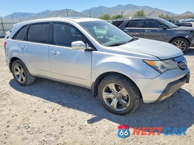 Czwarte zdjęcie samochodu z boku: 2008 ACURA MDX SPORT VIN:2HNYD28748H549545 - miniatura