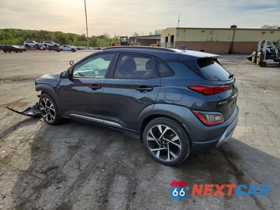 Drugie zdjęcie samochodu z przodu: 2022 HYUNDAI KONA LIMITED VIN:KM8K53A3XNU889065 - miniatura