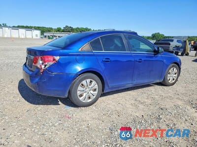 Trzecie zdjęcie samochodu z tyłu: 2012 CHEVROLET CRUZE LS VIN:1G1PC5SH4C7240632 - miniatura
