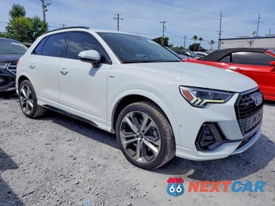 Czwarte zdjęcie samochodu z boku: 2021 AUDI Q3 PREMIUM PLUS S LINE 45 VIN:WA1EECF34M1120923 - miniatura