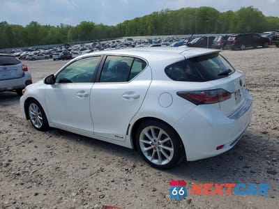 Drugie zdjęcie samochodu z przodu: 2012 LEXUS CT 200 VIN:JTHKD5BH7C2080174 - miniatura