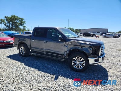 Czwarte zdjęcie samochodu z boku: 2017 FORD F150 SUPERCREW VIN:1FTEW1EF8HFA03969 - miniatura
