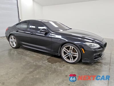 Czwarte zdjęcie samochodu z boku: 2015 BMW 640 I GRAN COUPE VIN:WBA6A0C59FGB53796 - miniatura