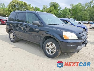 Czwarte zdjęcie samochodu z boku: 2004 HONDA PILOT EXL VIN:2HKYF18534H622088 - miniatura
