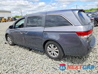 Drugie zdjęcie samochodu z przodu: 2017 HONDA ODYSSEY EXL VIN:5FNRL5H62HB014676 - miniatura