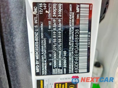Zdjęcie 13 z 13 samochodu: 2016 MERCEDES-BENZ GL 450 4MATIC VIN:4JGDF6EE9GA698938 - miniatura