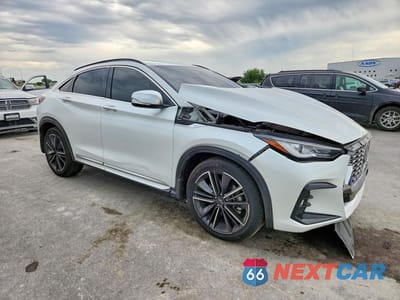 Czwarte zdjęcie samochodu z boku: 2023 INFINITI QX55 LUXE VIN:3PCAJ5JR5PF113367 - miniatura