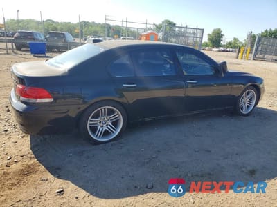 Trzecie zdjęcie samochodu z tyłu: 2007 BMW 760 LI VIN:WBAHN03567DD98748 - miniatura