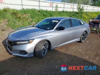 2022 HONDA ACCORD HYBRID SPORT 1HGCV3F22NA018253 - główne zdjęcie licytacji z USA - miniatura