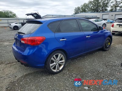 Trzecie zdjęcie samochodu z tyłu: 2011 KIA FORTE SX VIN:KNAFW5A32B5358413 - miniatura