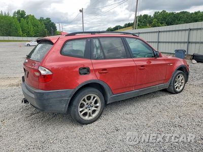 Trzecie zdjęcie samochodu z tyłu: 2004 BMW X3 2.5I VIN:WBXPA73454WC37451 - miniatura