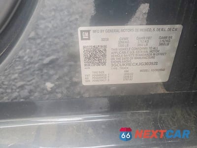 Zdjęcie 12 z 12 samochodu: 2018 CHEVROLET SILVERADO K1500 LT VIN:3GCUKRECXJG303531 - miniatura