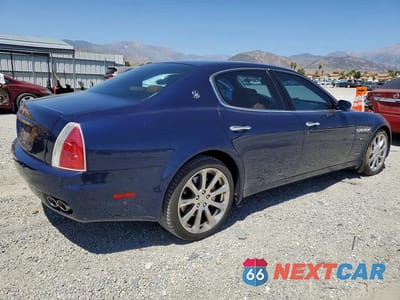 Trzecie zdjęcie samochodu z tyłu: 2008 MASERATI QUATTROPORTE M139 VIN:ZAMFE39A380039343 - miniatura