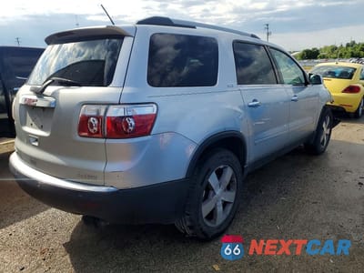 Trzecie zdjęcie samochodu z tyłu: 2010 GMC ACADIA SLT-1 VIN:1GKLVMED4AJ182237 - miniatura