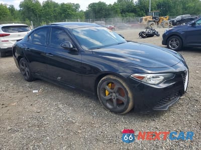 Czwarte zdjęcie samochodu z boku: 2018 ALFA ROMEO GIULIA Q4 VIN:ZARFAEDN9J7594502 - miniatura