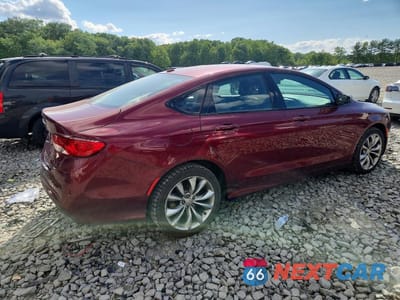 Trzecie zdjęcie samochodu z tyłu: 2015 CHRYSLER 200 S VIN:1C3CCCBB7FN613138 - miniatura