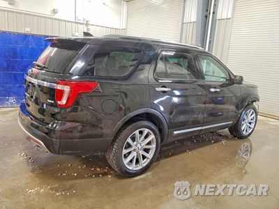Trzecie zdjęcie samochodu z tyłu: 2016 FORD EXPLORER LIMITED VIN:1FM5K8F86GGD15183 - miniatura