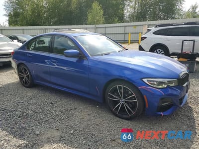 Czwarte zdjęcie samochodu z boku: 2019 BMW 330XI VIN:WBA5R7C59KFH31490 - miniatura