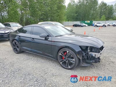 Czwarte zdjęcie samochodu z boku: 2021 AUDI S5 PREMIUM PLUS VIN:WAUC4CF5XMA063108 - miniatura