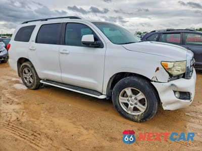 Czwarte zdjęcie samochodu z boku: 2008 TOYOTA SEQUOIA SR5 VIN:5TDZY64A88S013674 - miniatura