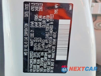 Zdjęcie 13 z 13 samochodu: 2020 VOLVO XC40 T4 MOMENTUM VIN:YV4AC2HK6L2291252 - miniatura