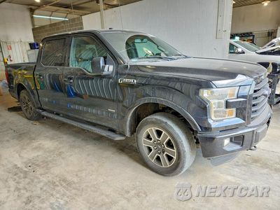 Czwarte zdjęcie samochodu z boku: 2016 FORD F150 SUPERCREW VIN:1FTEW1EG5GKF86614 - miniatura
