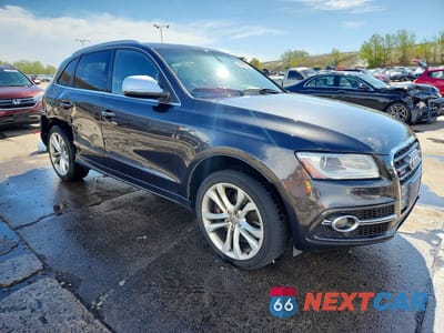 Czwarte zdjęcie samochodu z boku: 2015 AUDI SQ5 PREMIUM PLUS VIN:WA1CGAFP7FA013246 - miniatura