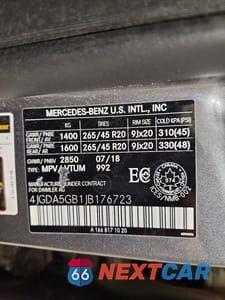 Zdjęcie 13 z 13 samochodu: 2018 MERCEDES-BENZ GLE 400 4MATIC VIN:4JGDA5GB1JB176723 - miniatura