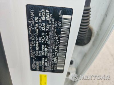 Zdjęcie 12 z 12 samochodu: 2022 HYUNDAI KONA SEL VIN:KM8K62AB7NU758769 - miniatura