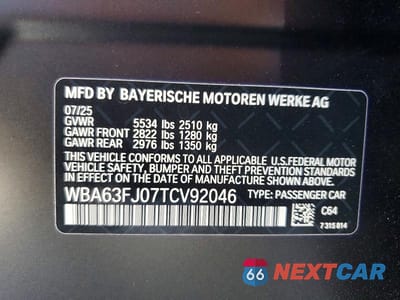 Zdjęcie 13 z 13 samochodu: 2026 BMW 540 XI VIN:WBA63FJ07TCV92046 - miniatura