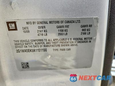 Zdjęcie 12 z 12 samochodu: 2010 CHEVROLET IMPALA LS VIN:2G1WA5EK9A1151190 - miniatura