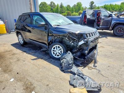 Czwarte zdjęcie samochodu z boku: 2018 JEEP COMPASS SPORT VIN:3C4NJCAB3JT181605 - miniatura