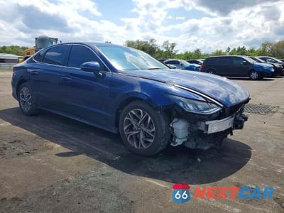 Czwarte zdjęcie samochodu z boku: 2022 HYUNDAI SONATA SEL VIN:5NPEL4JA6NH143413 - miniatura