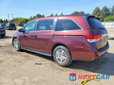Drugie zdjęcie samochodu z przodu: 2017 HONDA ODYSSEY LX VIN:5FNRL5H20HB017086 - miniatura