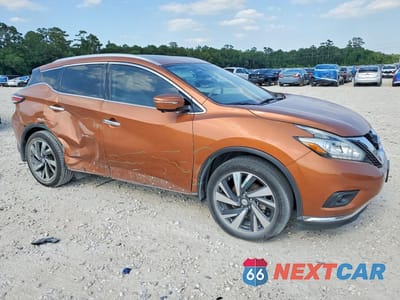 Czwarte zdjęcie samochodu z boku: 2015 NISSAN MURANO PLATINUM VIN:5N1AZ2MGXFN200419 - miniatura
