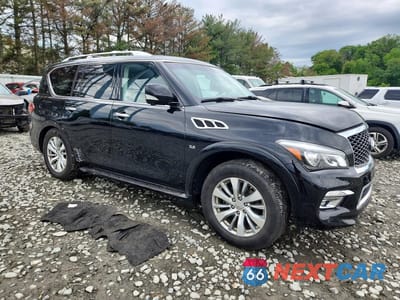 Czwarte zdjęcie samochodu z boku: 2015 INFINITI QX80 BASE VIN:JN8AZ2NCXF9371801 - miniatura