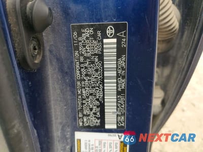 Zdjęcie 12 z 12 samochodu: 2007 TOYOTA CAMRY VIN:JTNBB46K773032290 - miniatura