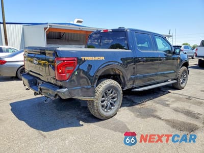 Trzecie zdjęcie samochodu z tyłu: 2025 FORD F150 TREMOR VIN:1FTFW4L87SFC26098 - miniatura