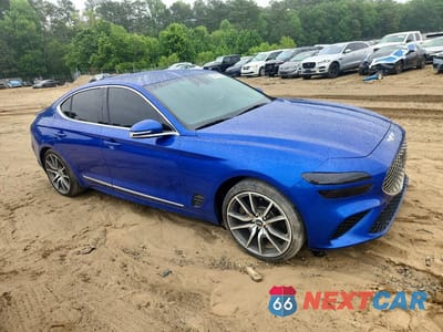 Czwarte zdjęcie samochodu z boku: 2022 GENESIS G70 3.3T STANDARD VIN:KMTG54TE4NU085294 - miniatura