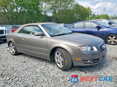 Czwarte zdjęcie samochodu z boku: 2007 AUDI A4 2.0T CABRIOLET QUATTRO VIN:WAUDF48H27K029867 - miniatura